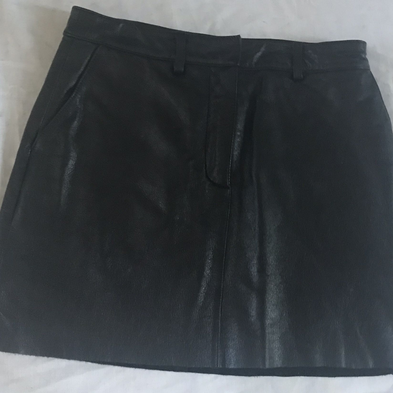 Leather Skirt - Women’s Size 4 Wilson Leather Maxima