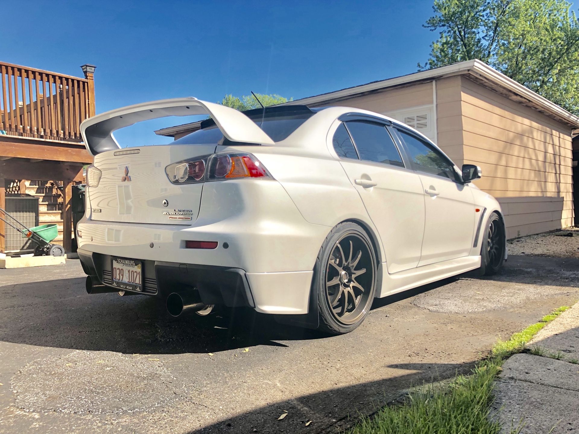 HKS Hi Power Exhaust Mitsubishi Lancer EVO X Dual 31008-BM001