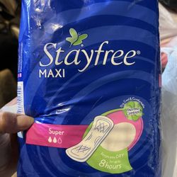 Stay free Maxi Super 24 Ct Of Pads (Toallas)