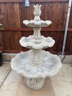 Concrete Water Fountain