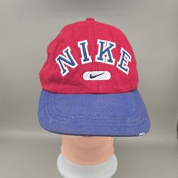 Vintage Nike Wool Blend Adjustable StrapbackHat