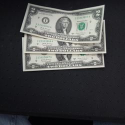 Jefferson $2 Note Funny (2017)№ 9  #I 233-03 8 45 A