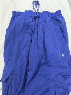Real Blue Lululemon Dance Studio Pants 