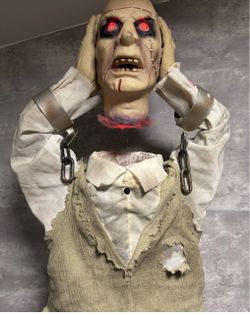 32” HEADS UP HARRY Halloween Prop Animatronic