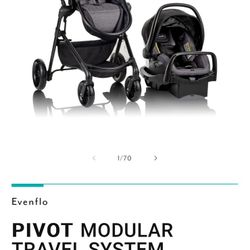 Baby CarSeat And Stroller