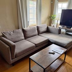 Mid century modern sofa sectional