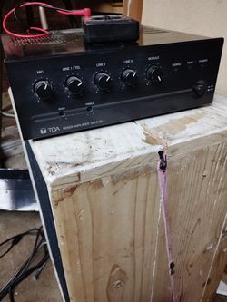 TOA amplifier BG-2120