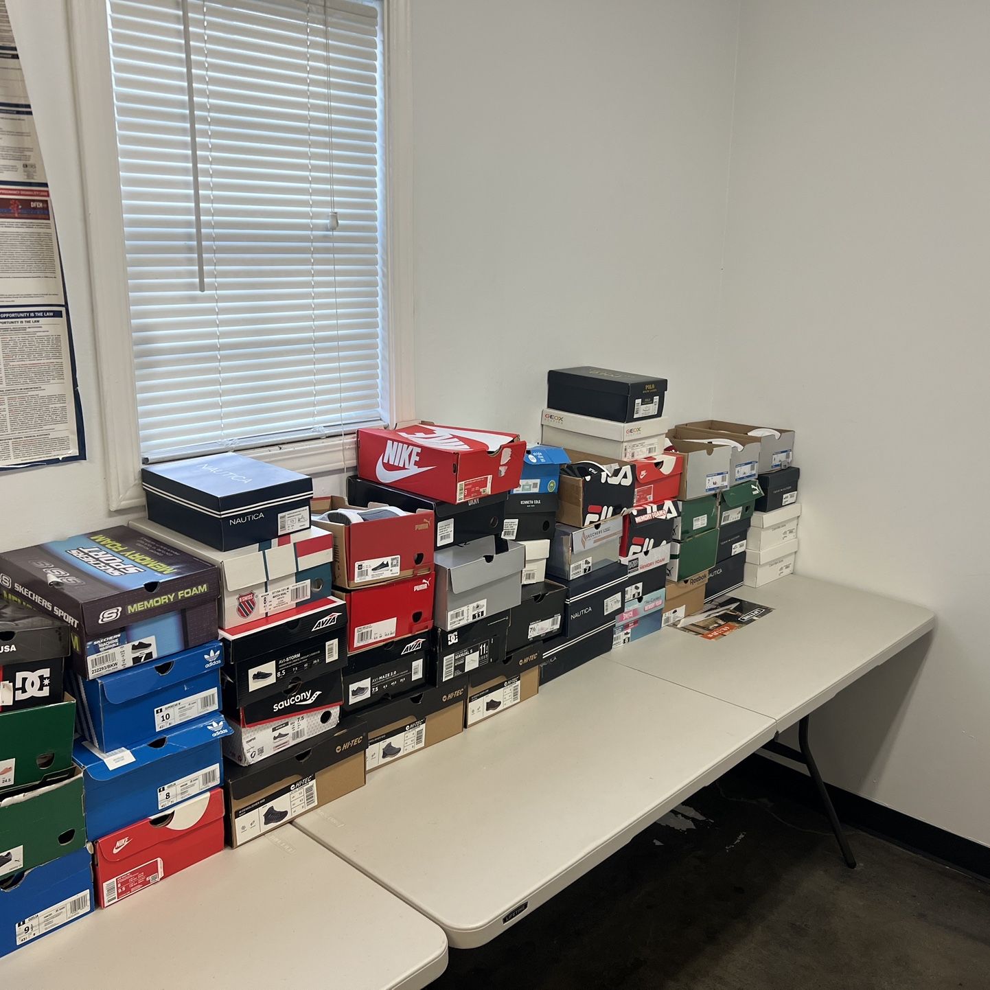 62 New Pairs Shoes 