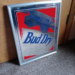 Bud Dry Mirror