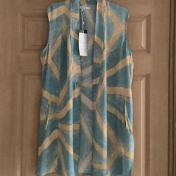NEW! Zara Trafaluc Lightweight Airy Long Vest
