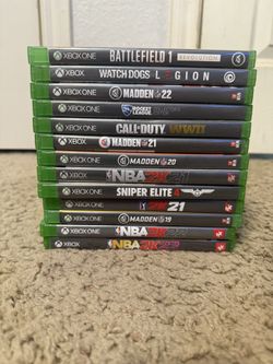 Lot of Xbox One and Xbox Series