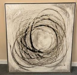 Large Modern Abstract Canvas Wall Art
