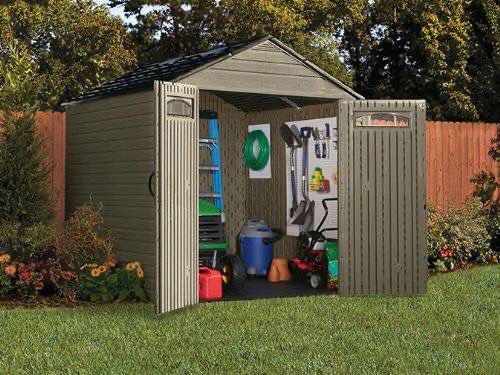 SALE PENDING : Used Rubbermaid 7 x 7 storage shed for Sale 