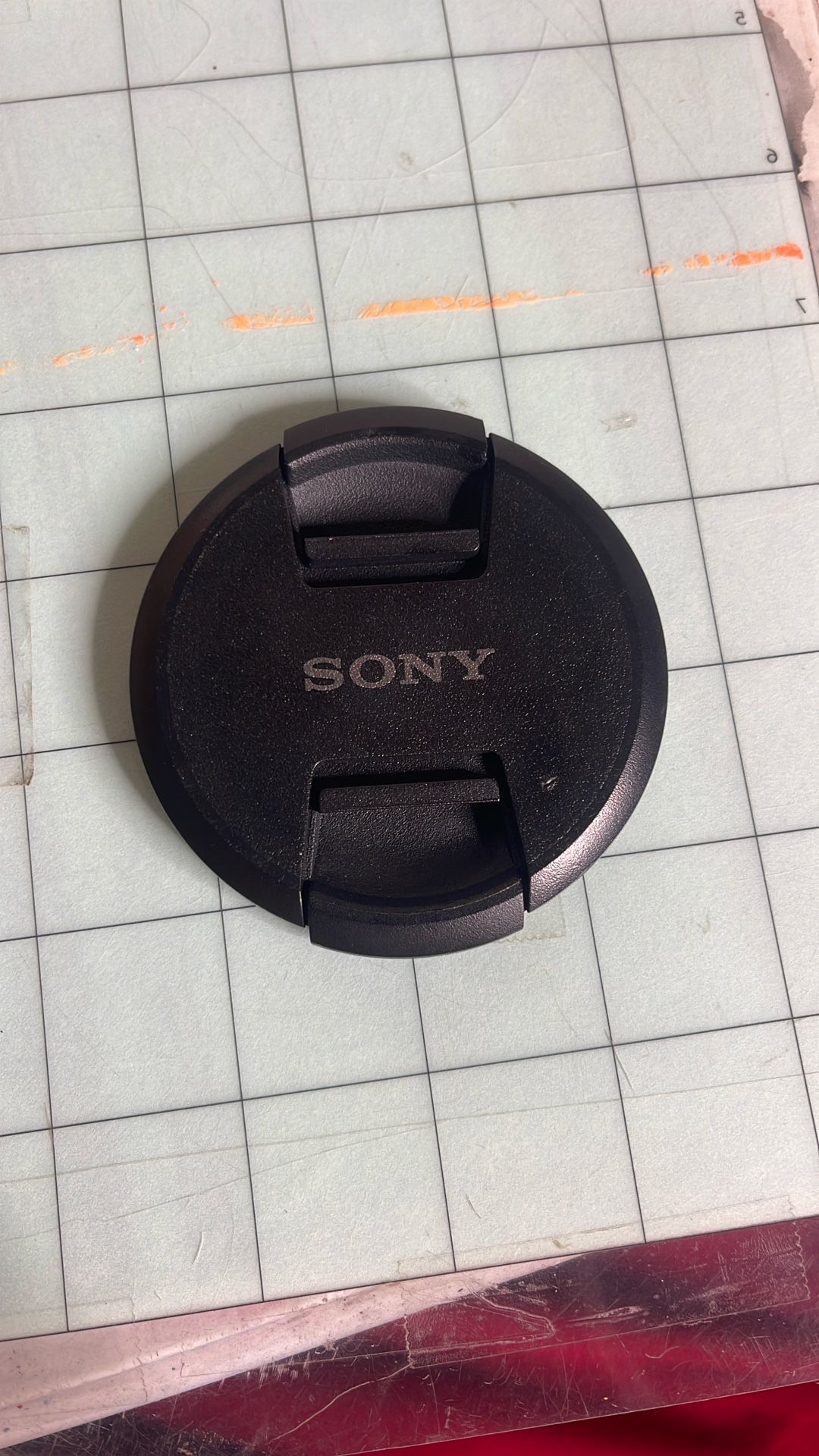 Sony lens cover 72mm