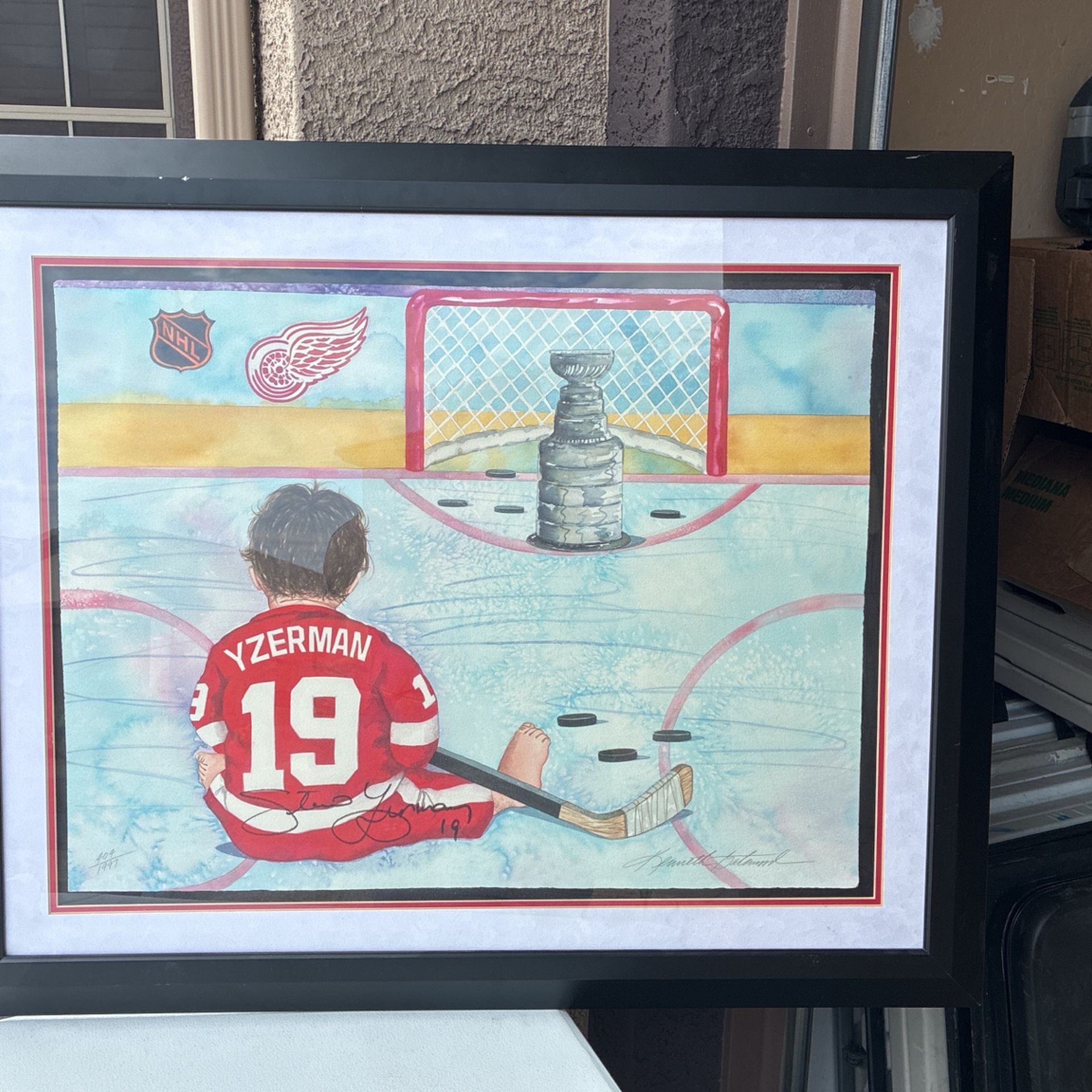 Steve Yzerman Wall Art