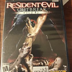 Resident Evil: Outbreak File #2 PlayStation 2 PS2 Missing Manual