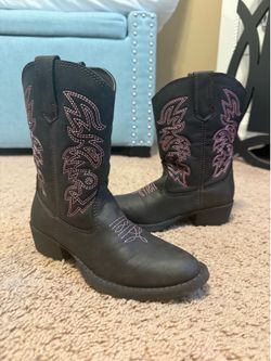 Little girls cowgirl boots