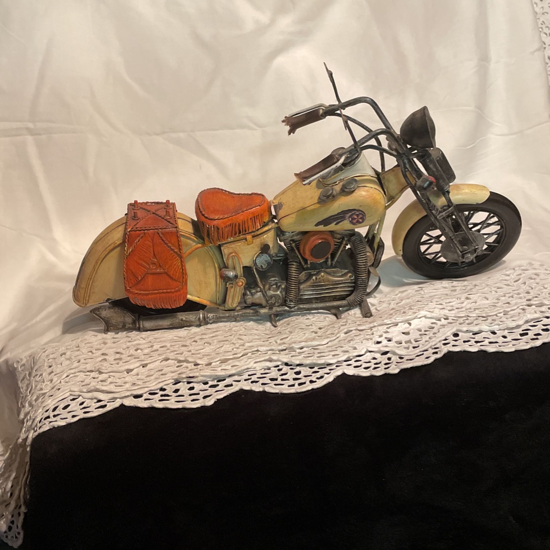 Replica of Indian motorcycle 