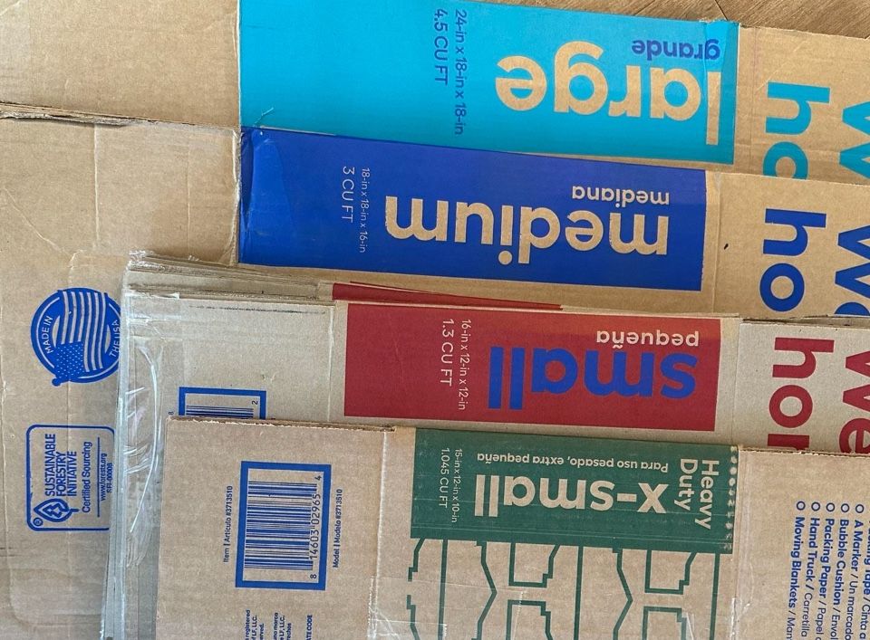 ME-TOO BOO MOVING BOX BUNDLE 17 π¦'s/ $19.00