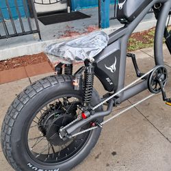 Mg's Electric Bikes chopper  Brand New. We have different Payment programs. Only $3500 or $200 Monthly payments