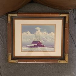 Dan And Cindy Hartman  Signed, Matted, and Framed Print