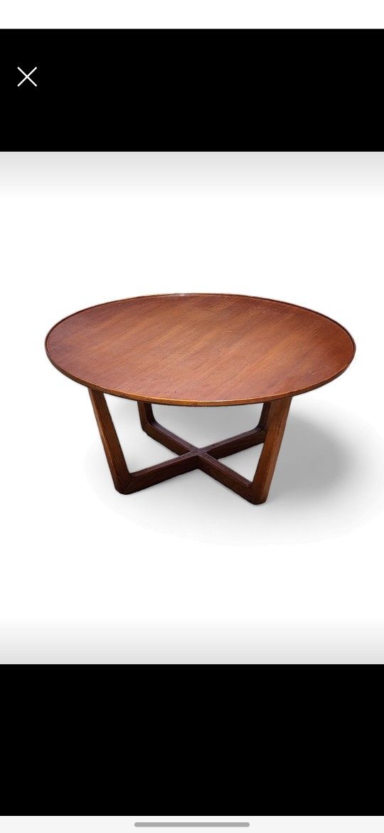mid Century Walnut Coffee Table