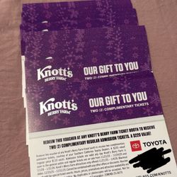 Knotts Berry Farm Tickets