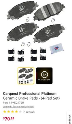 Front Brake Pads Toyota COROLLA
