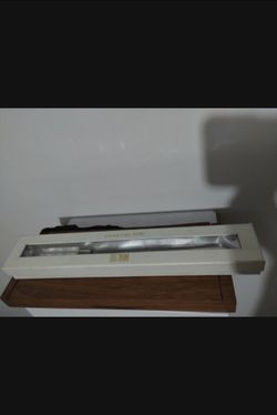 OLEG CASSINI CRYSTAL CAKE KNIFE 13"