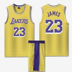 Lakers JAMES No.23 Jersey Set 