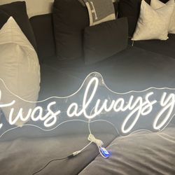 Neon Sign For Wedding Or Engagement