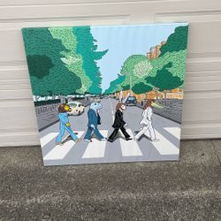 Beatles Record Album Cover Abbey Road