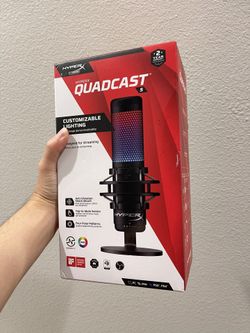 HyperX quadcast RGB Microphone 