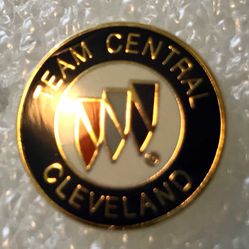 Vintage Buick Team Central Cleveland Lapel / Blouse Pin