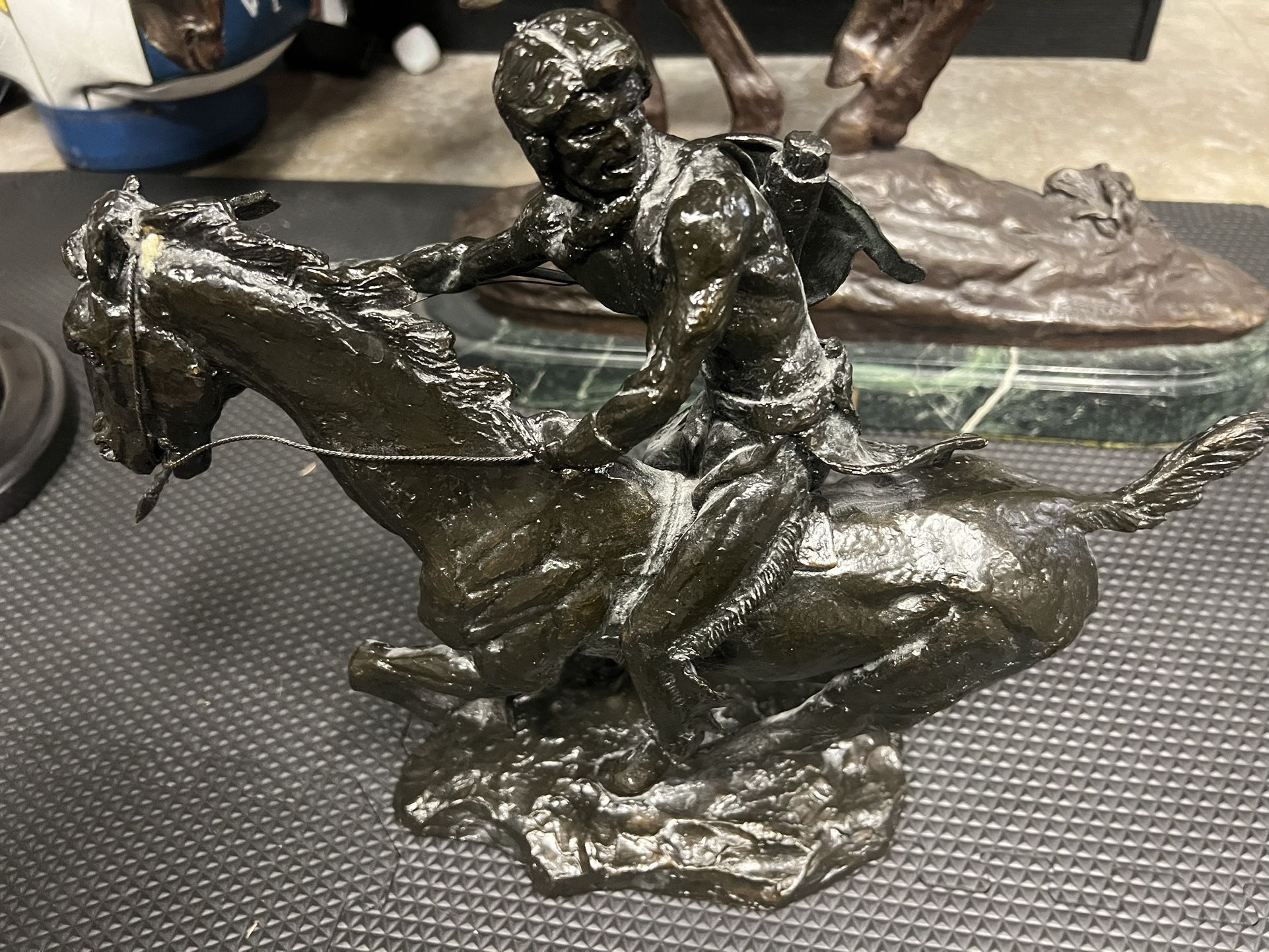 Resin Western Statue