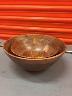 Wooden Bowls 