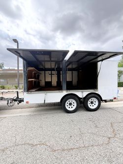 AZTEC Dual Axle Enclosed Trailer 7x12