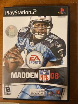 Madden 08 PlayStation 2