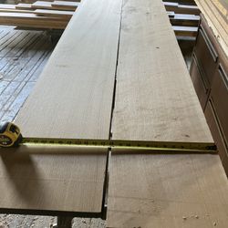 4/4 Rough Sawn Rift Red Oak , Skim Dressed 3 S
