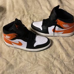 Jordan 1  White Orange 