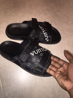 Louis Vuitton Honolulu Black Slides 
