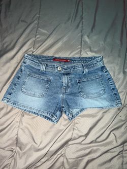 GUESS JEAN CO MISSES MICRO SHORTS WAIST SIZE 27