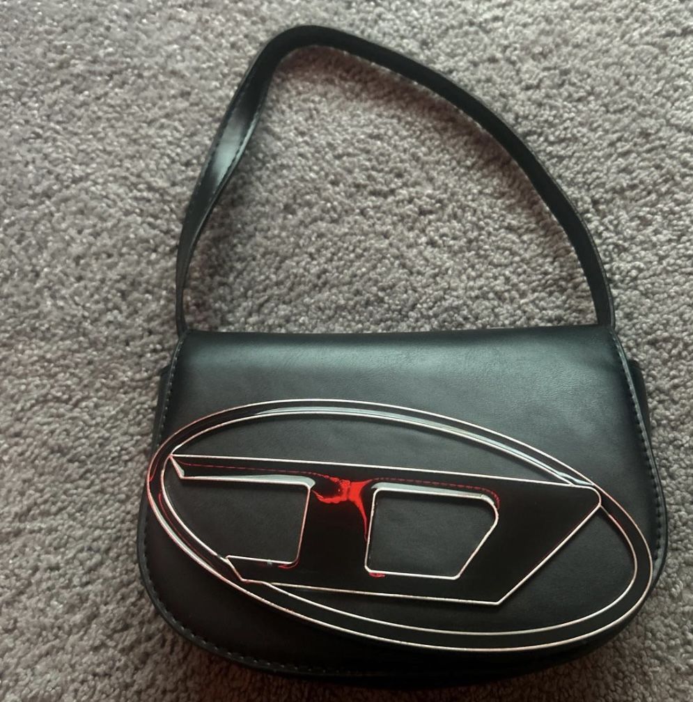 Diesel Black Shoulder Bag