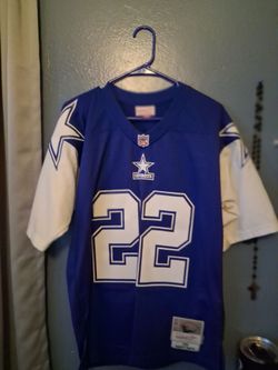 Throwback Mitchell & Ness Dallas Cowboys Emmit Smith Jersey Size M/40