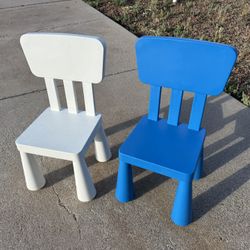2 IKEA Mammut Children’s Chairs