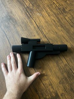 3d printed life size Lego style blaster
