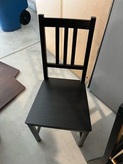 6 Black Dining Chairs