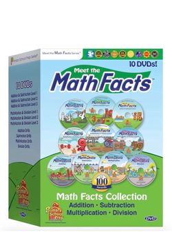 Meet the Math Facts 10-DVD Collection