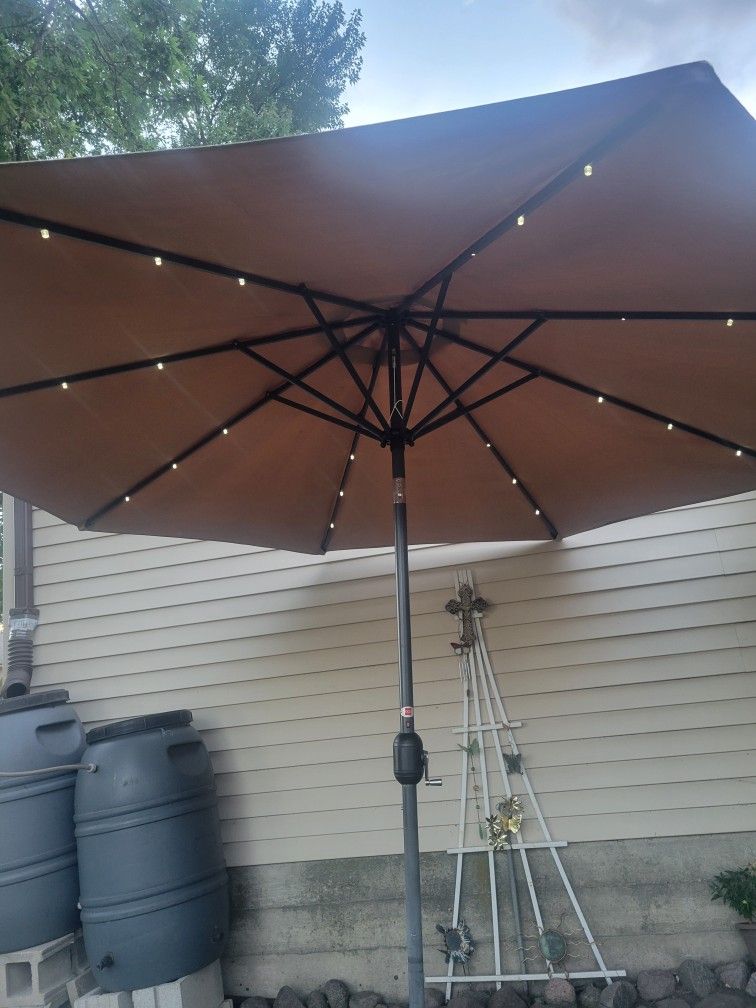 Umbrella And Lights