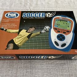 Fox Sports Soccer Electronic Handheld Video Game